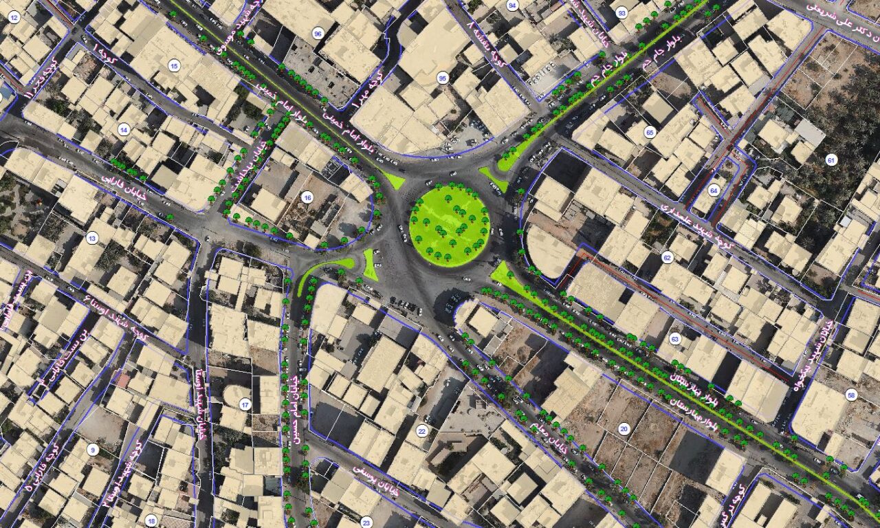 سامانه مدیریت داده های مکانی Webgis